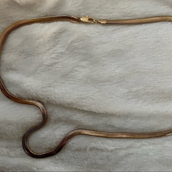 nwt Men’s 18K Gold Plated Snake Chain Necklace 28” - Picture 14 of 14
